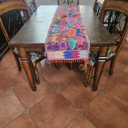 Rustic Dinner Table. 