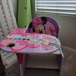 Disney Minnie Mouse Chair Desk