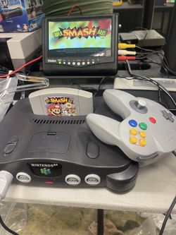 Nintendo 64 + Super Smash Bros !