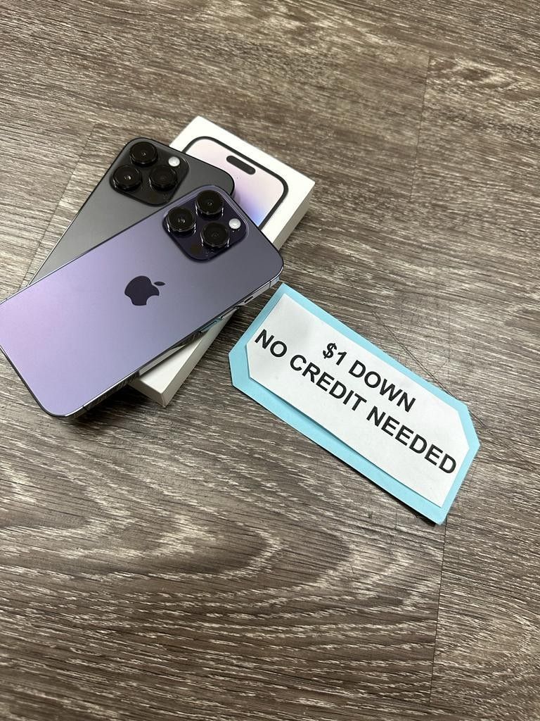 Apple Iphone 14 Pro Max 5G -PAYMENTS AVAILABLE FOR AS LOW AS $1 DOWN - NO CREDIT NEEDED