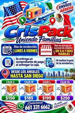 Envío De Paquetería A Todo Mexico 🇲🇽