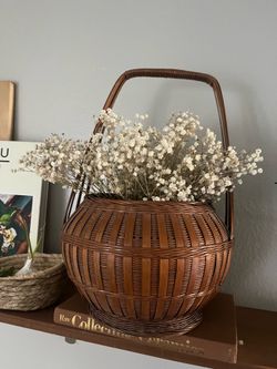 Wicker basket 1970’s