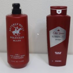 Polo & Old spice body face and wash
