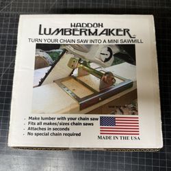 Haddon LumberMaker – Chainsaw Mill Attachment (NEW in Box) – Made in USA