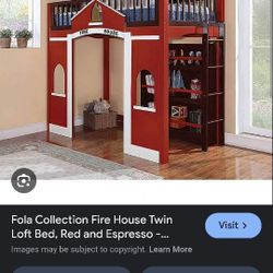 Fireman Loft Bed 