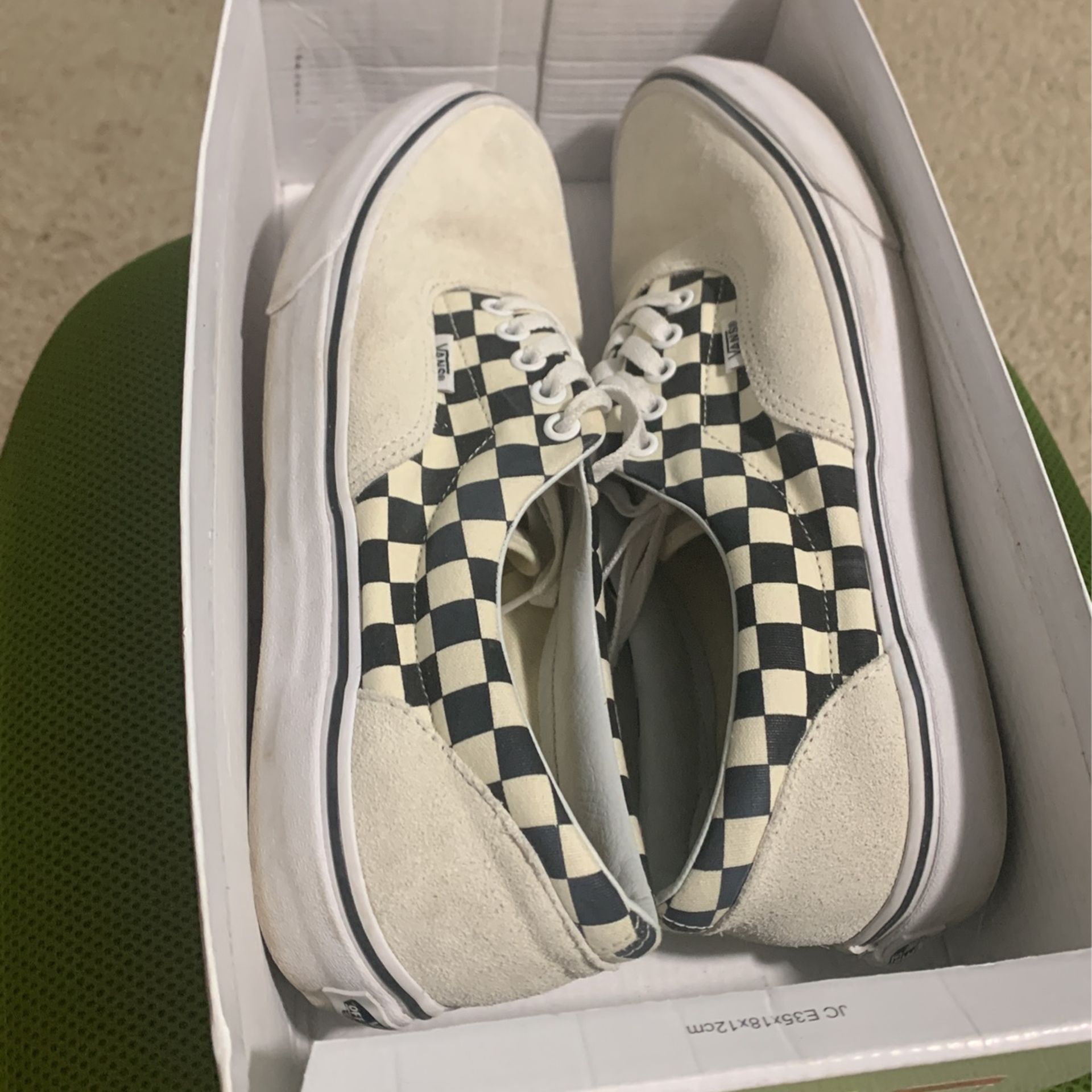 Checkerboard Vans 