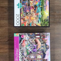 Lot Of PUZZLES 