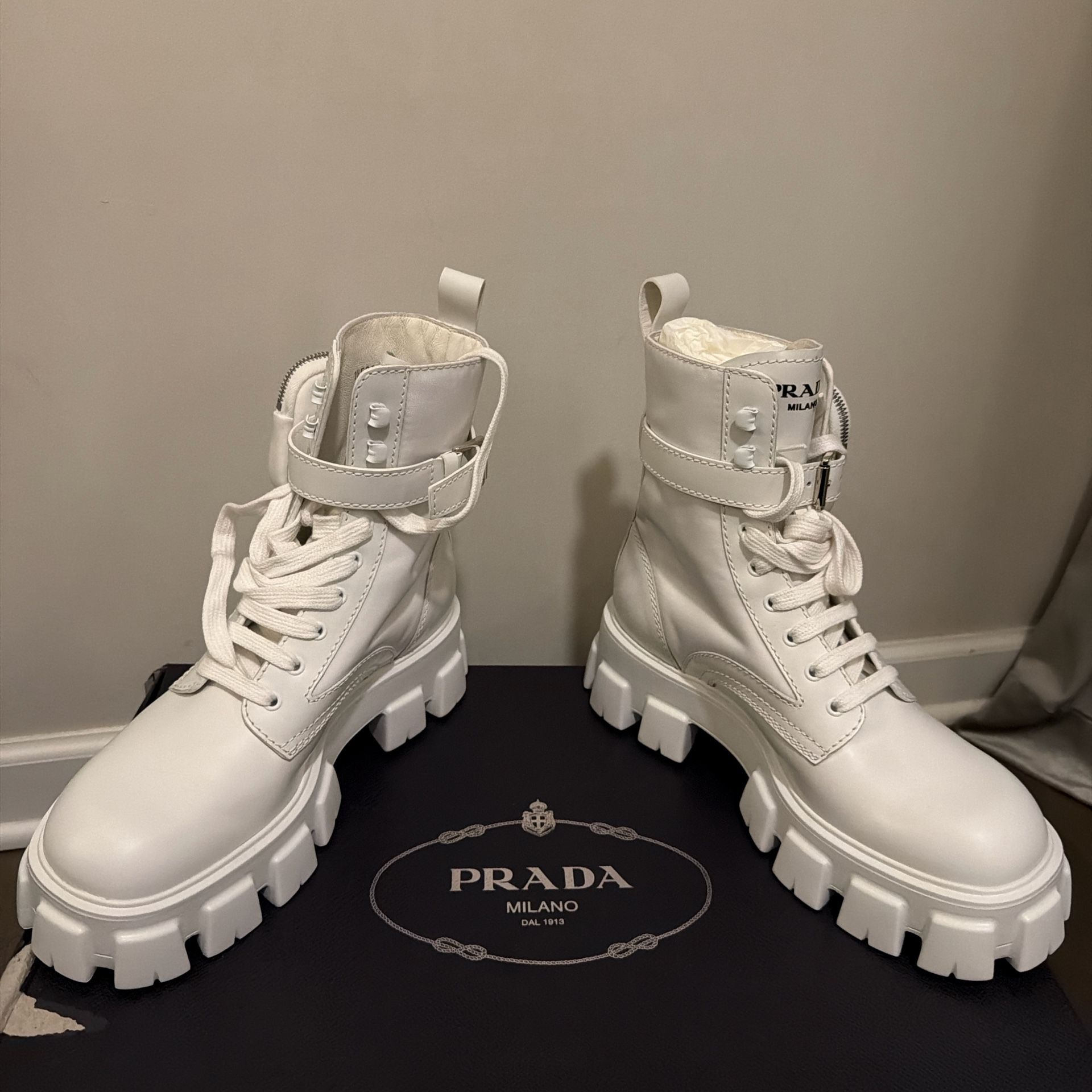 Snow White New Prada Boots 10
