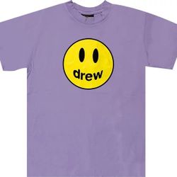 Drew House Mascot Oversized SS Tee Lavender Size Large Brand New