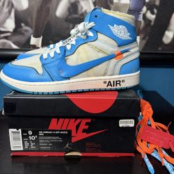 Off White x Air Jordan 1 Retro High OG UNC