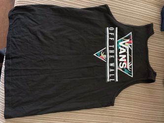 Vans floral tri tank top