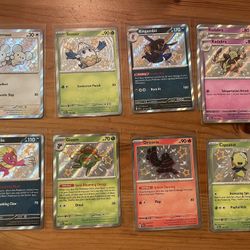 Various Pokemon Paldean Fates Shiny Rares