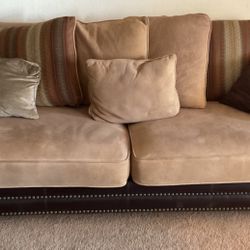 Couches with ottoman