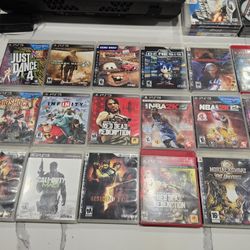 Playstation 3 Games $10 Each