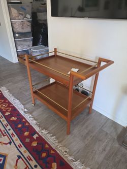 WEST ELM FLOOR MODEL BAR CART