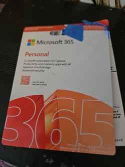 Microaoft 365 personal subsceiptuon
