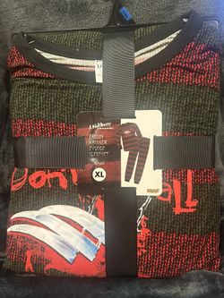 Freddy Kruger 2-Piece Sleep Set/New/Adult XL