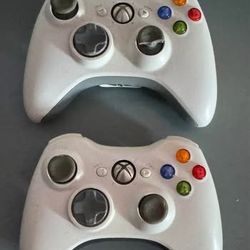 XBox 360 Controller working but sticks have chunks missing $15 for Both 