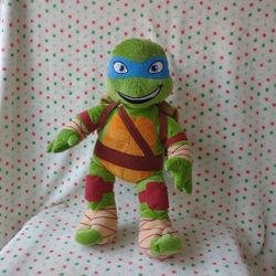 Build a Bear 12" Nickelodeon TMNT Leonardo Ninja Turtle 