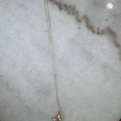 14k Gold Butterfly Necklace 