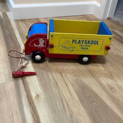 Vintage Playskool Take Apart Truck 1950s