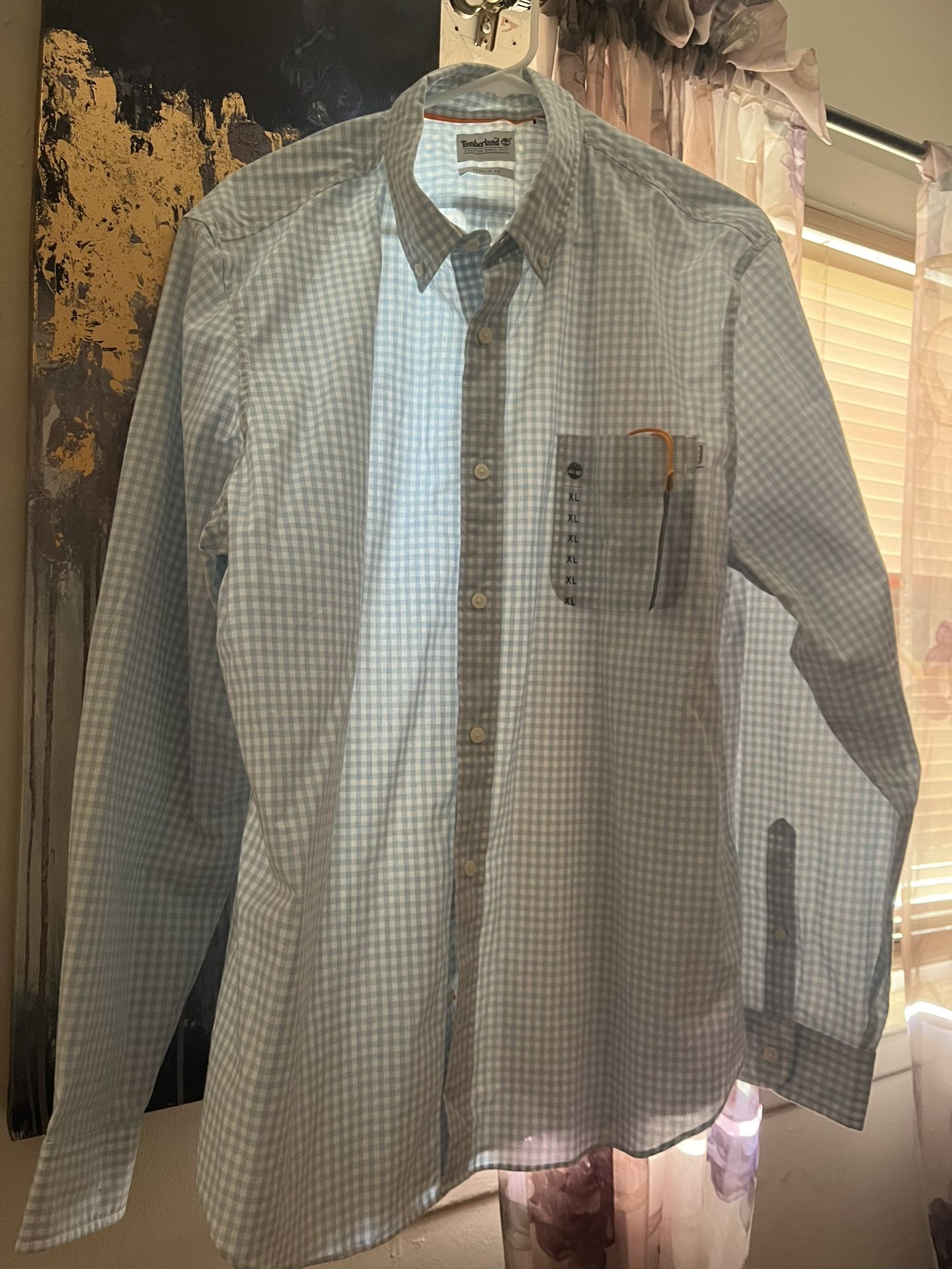 Timberland Button Down Dress Shirt (New) XL