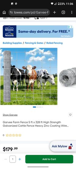 Garvee farm fence