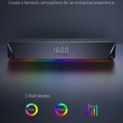 Taotronics Gaming Computer Speaker Dual 7w Driver 