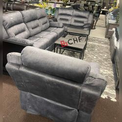 3 Pc Power Recliners Sofa Set (Sofa +Loveseat +Chairs )