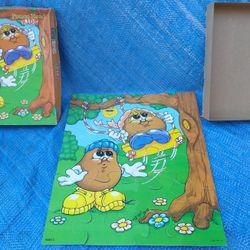 1986 Potato Head Kids Puzzle Complete In Box Vintage Milton Bradley
