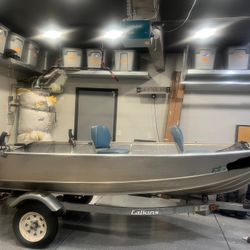 14ft Gregor Welded Aluminum Boat 