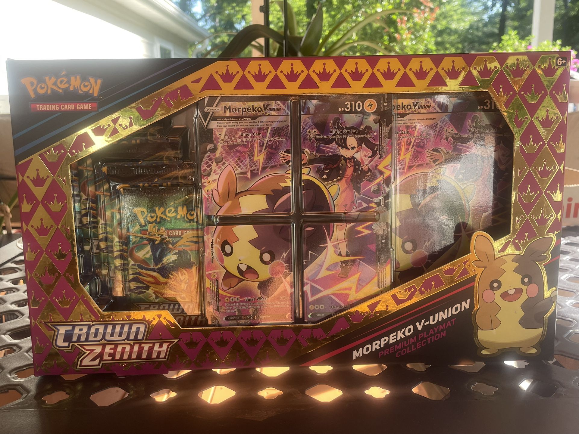 Pokemon Crown Zenith Morpeko Boxes
