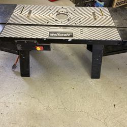 Wolfcraft router Table