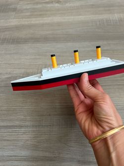 3D Printed Titanic Ship Scale Model Replica