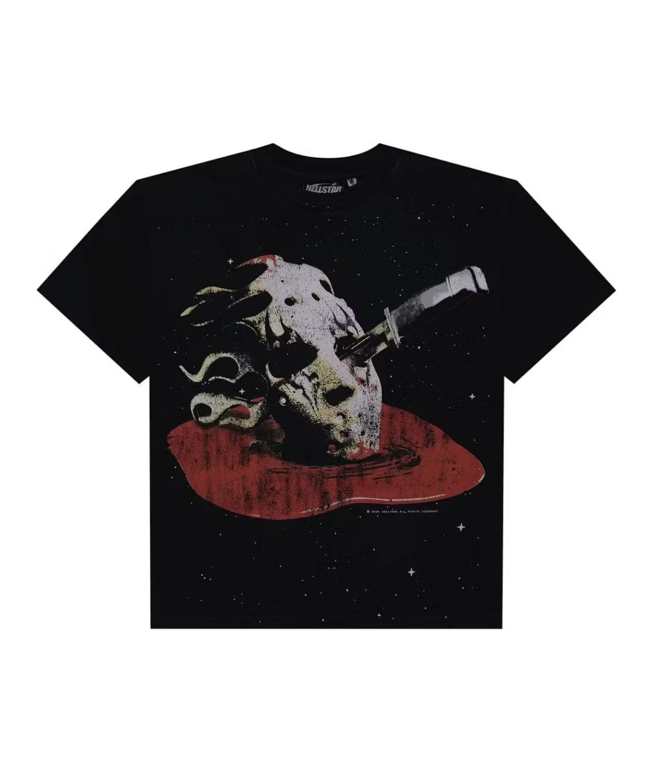 Hellstar Killer Mask T-shirt Black