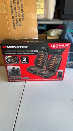 Seat heater cushions