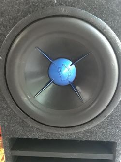 2 12inch mofo in ported box 1500 rms each sub