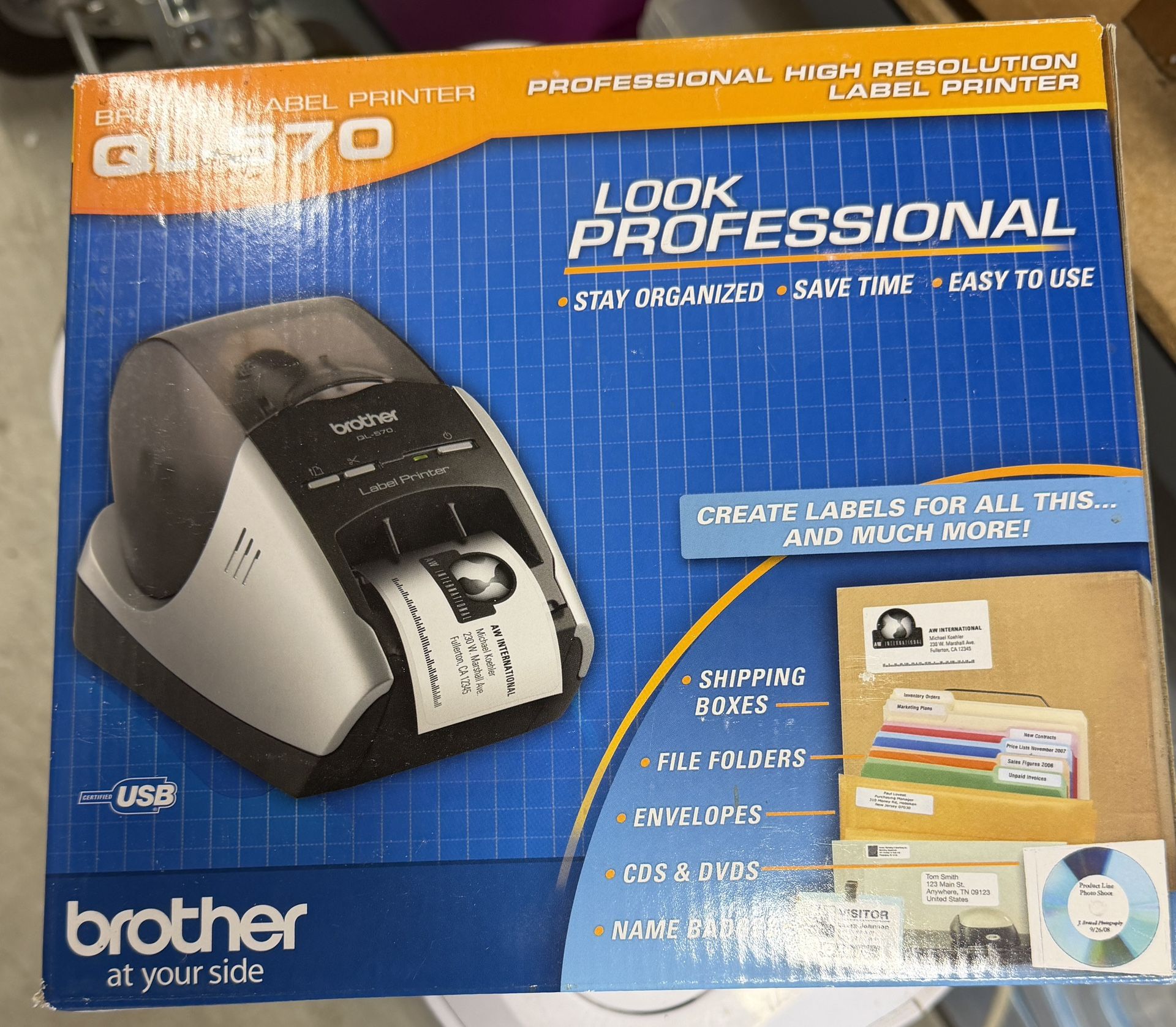 Brother QL-570 Label Printer