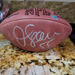 Jr Seau CHARGERS Autographed Signed Official Game Football 