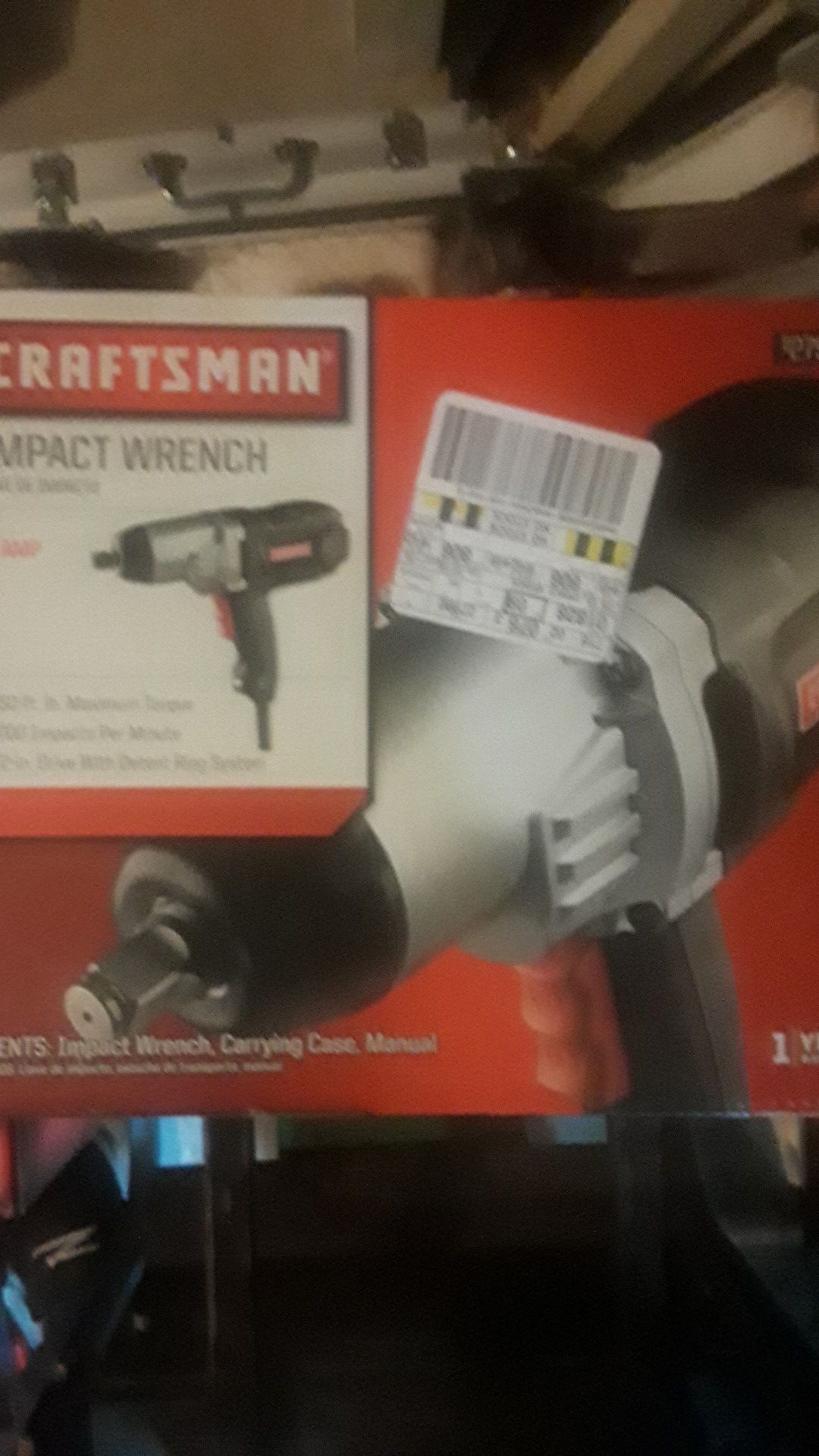 1/2 inch drive electric impact wrench
