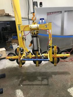 Woods Power Grip Air Powered Tilt Lifter For Stone And Glass