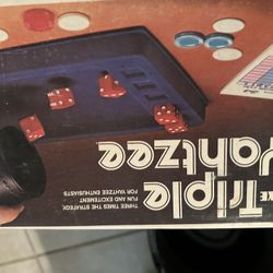 Game Deluxe Triple Yahtzee Game