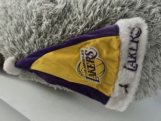 Lakers Santa Hat