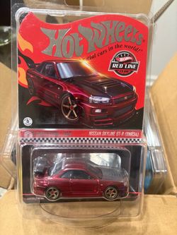 Hot Wheels Red Line Club Nissan Skyline GT-R BNR34