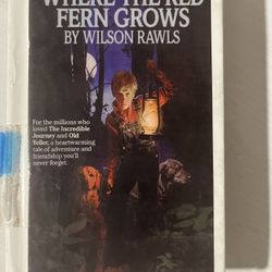 Where The Red Fern Grows Book