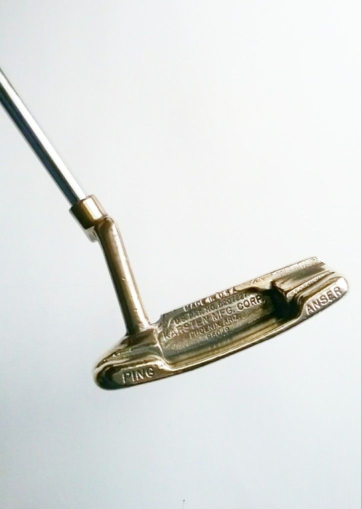 VINTAGE PING ANSER RIGHT HAND GOLF CLUB PUTTER WITH SOUND SLOT EXCELLENT