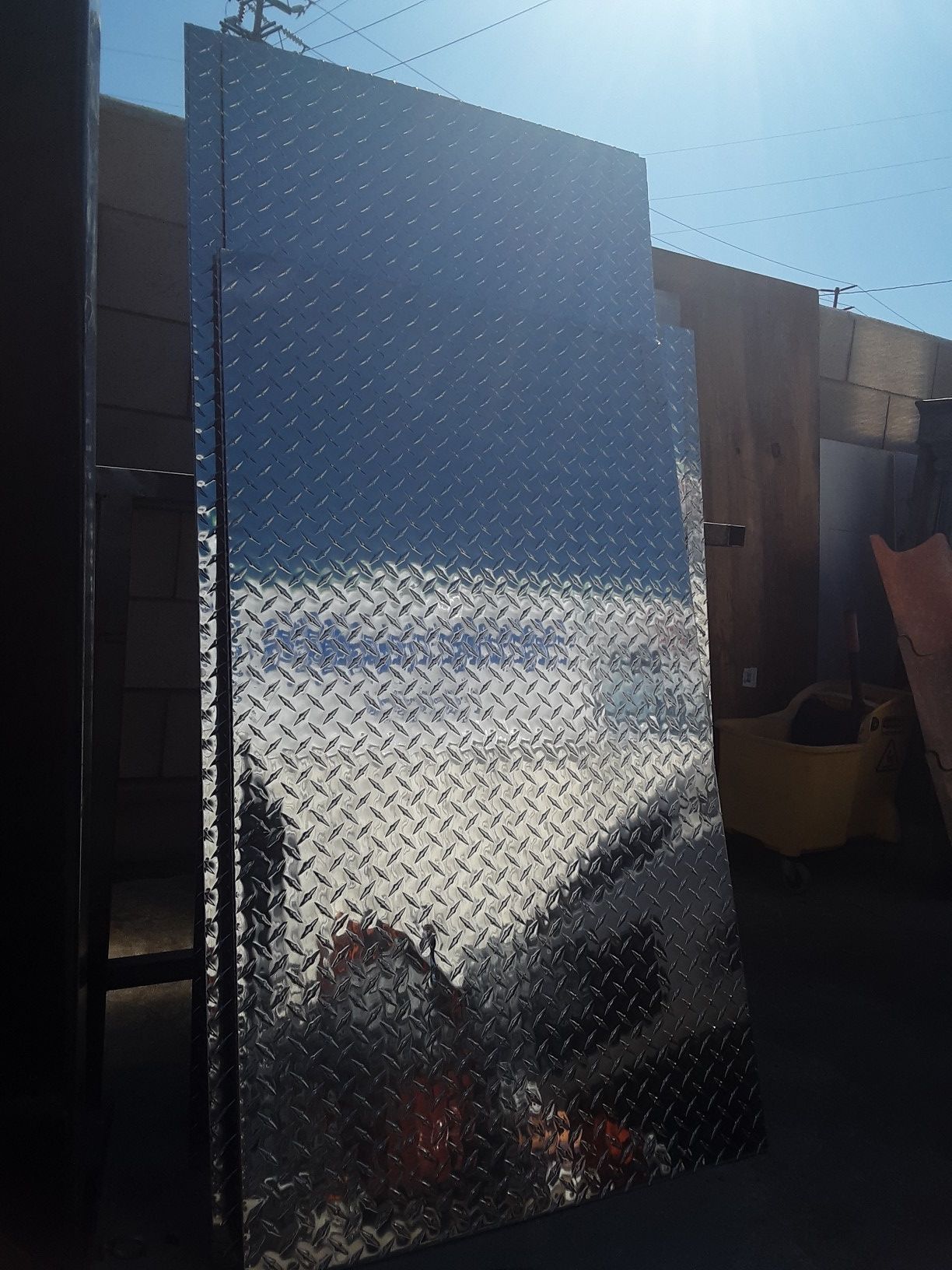 NEW Aluminum Diamond Plate Sheet Metal
