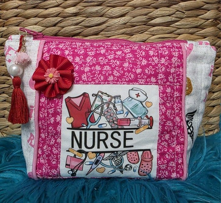 Nurse Bag For Make-up Toiletries Or Multi-use