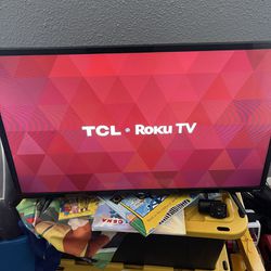 32 inch TCL Roku Tv No Remote