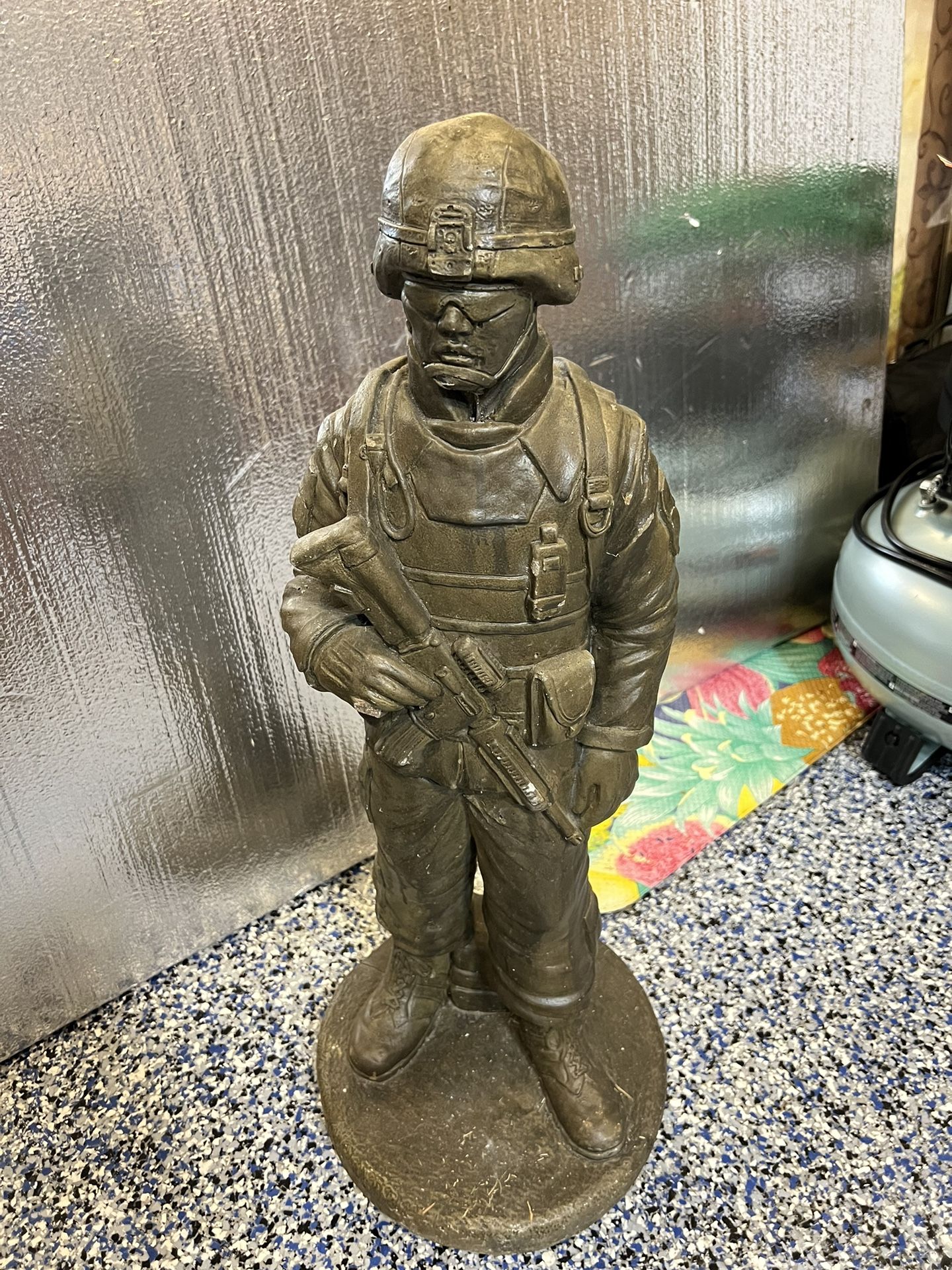 Front Door Soldier Statue